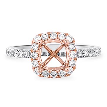 Prima Diamond Engagement Ring (1.00ct RG Head/WG Shank) Prima Diamond Engagement Ring (1.00ct RG Head/WG Shank)