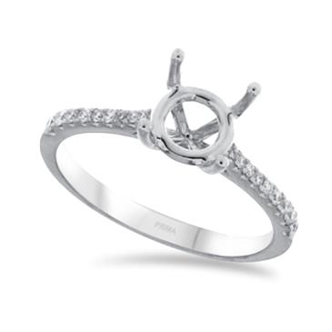 Prima Diamond Engagement Ring (1.50ct Center) Prima Diamond Engagement Ring (1.50ct Center)