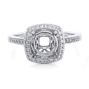 Prima Diamond Engagement Ring (2.00ct Center) Prima Diamond Engagement Ring (2.00ct Center)