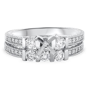 Prima Diamond Engagement Ring Set Prima Diamond Engagement Ring Set
