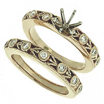 Prima Diamond Engagement Ring Set Prima Diamond Engagement Ring Set