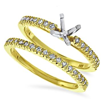Prima Diamond Engagement Ring Set Prima Diamond Engagement Ring Set