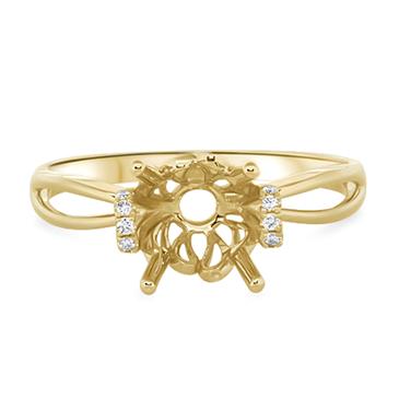 Prima Diamond Semi Mount Ring Prima Diamond Semi Mount Ring