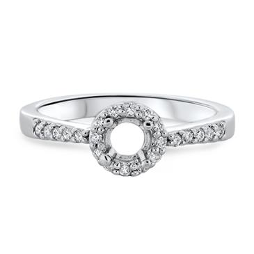 Prima Diamond Semi Mount Ring Prima Diamond Semi Mount Ring