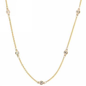 Prima Diamond Station Necklace Prima Diamond Station Necklace