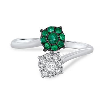 Prima Emerald & Diamond Ring Prima Emerald & Diamond Ring