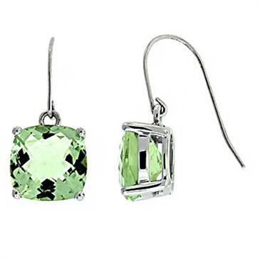 Prima Green Amethyst Earrings Prima Green Amethyst Earrings