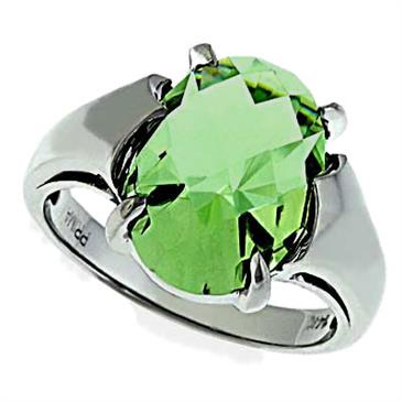 Prima Green Amethyst Ring Prima Green Amethyst Ring
