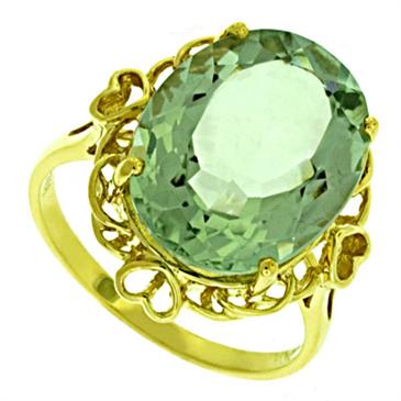 Prima Green Amethyst Ring Prima Green Amethyst Ring