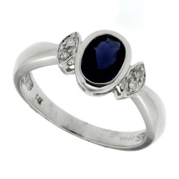Prima Iolite & Diamond Ring Prima Iolite & Diamond Ring