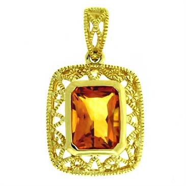 Prima Madera Citrine Pendant Prima Madera Citrine Pendant