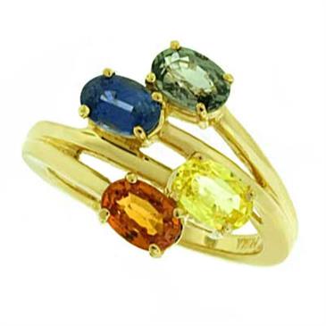 Prima Multi Sapphire Ring Prima Multi Sapphire Ring