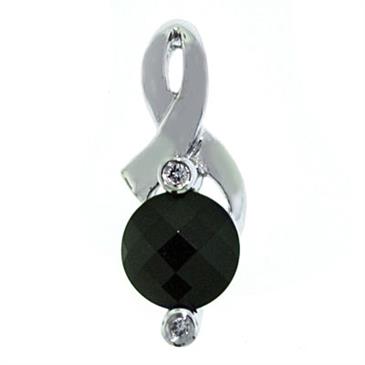 Prima Onyx & Diamond Pendant Prima Onyx & Diamond Pendant