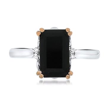 Prima Onyx & Diamond Ring Prima Onyx & Diamond Ring