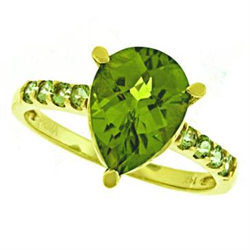 Prima Peridot Ring
