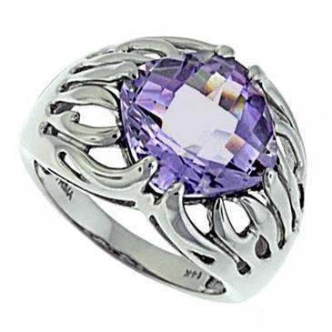 Prima Pink Amethyst Ring Prima Pink Amethyst Ring