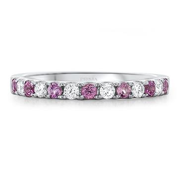 Prima Pink Sapphire & Diamond Ring Prima Pink Sapphire & Diamond Ring