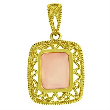 Prima Rose Quartz Pendant Prima Rose Quartz Pendant