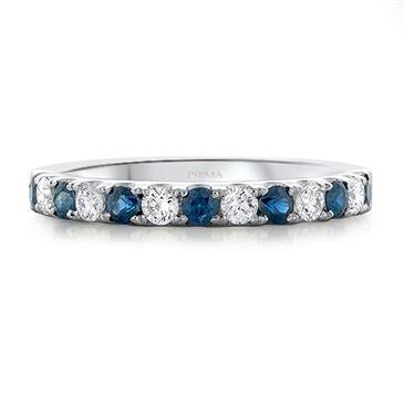 Prima Sapphire & Diamond Ring