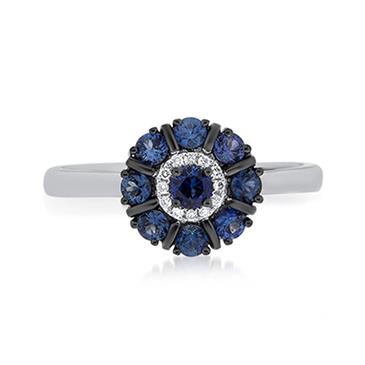 Prima Sapphire & Diamond Ring Prima Sapphire & Diamond Ring
