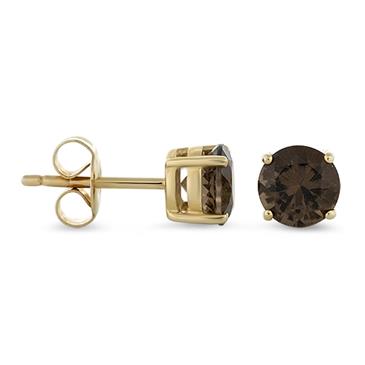 Prima Smokey Quartz Earrings Prima Smokey Quartz Earrings