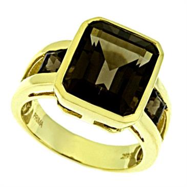 Prima Smokey Quartz Ring Prima Smokey Quartz Ring