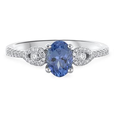 Prima Tanzanite & Diamond Ring Prima Tanzanite & Diamond Ring