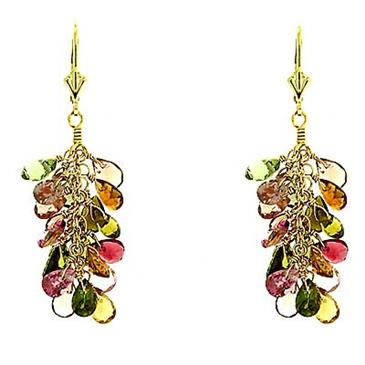 Prima Tourmaline Earrings