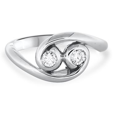Prima Two Diamond Ring Prima Two Diamond Ring