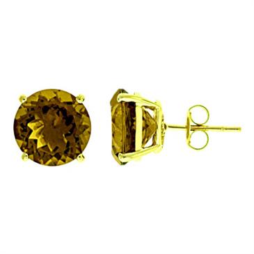 Prima Whiskey Quartz Earrings Prima Whiskey Quartz Earrings