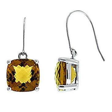 Prima Whiskey Quartz Earrings Prima Whiskey Quartz Earrings
