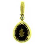 Prima   Smokey Quartz & Diamond Pendant