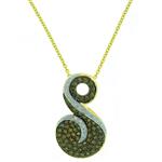 Prima Brown Diamond Pendant
