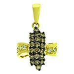 Prima Brown Diamond Pendant