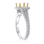 Diamond P/C Halo Eng Ring