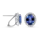 Prima Diamond & Tanzanite Earrings