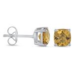 Prima Madera Citrine Studs